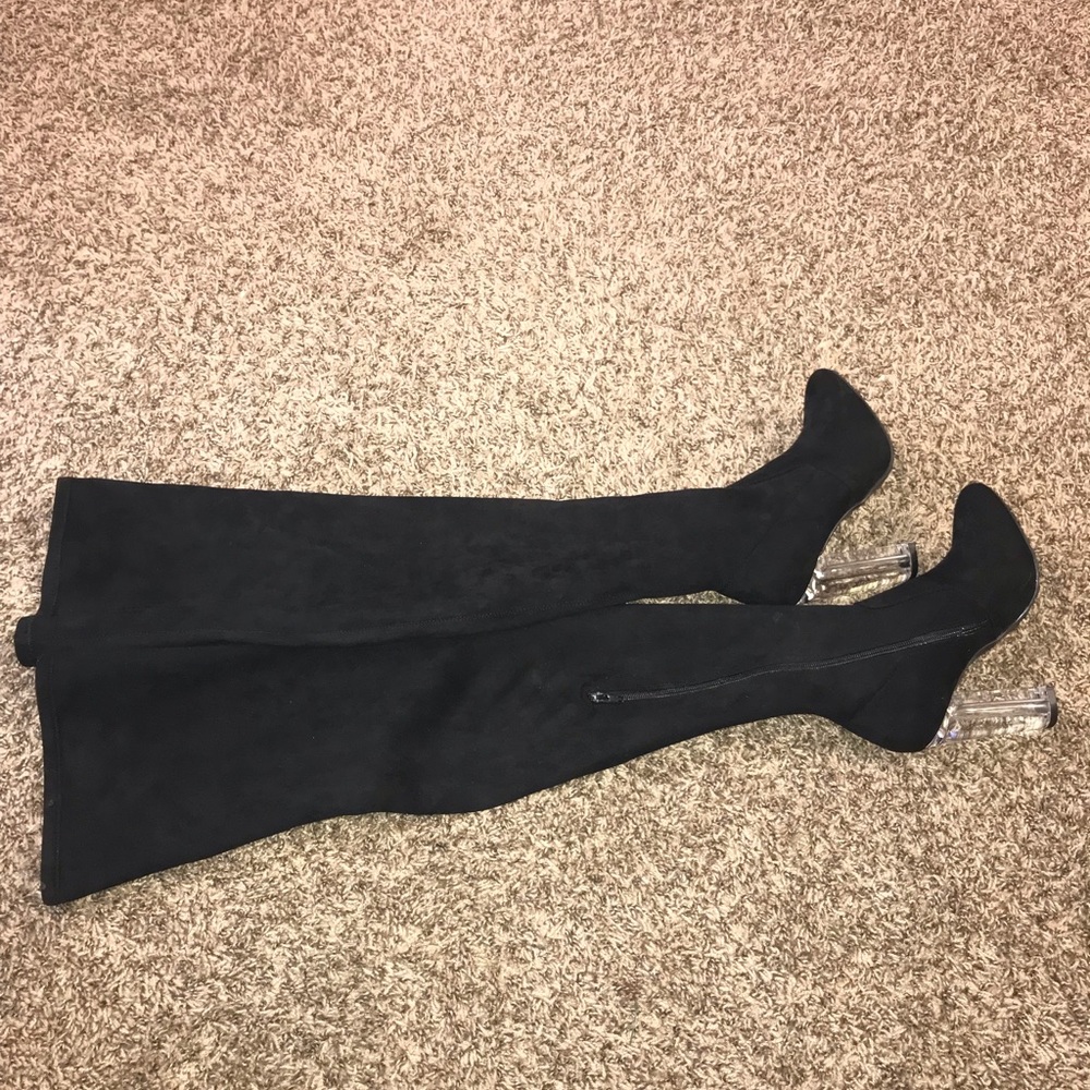 Black Over the knee boots